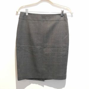 NEW Ann Taylor Petite Gray Pencil Skirt